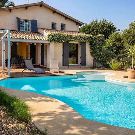 Villa Lumineuse Avec Piscine Chambres Ou Villa Saint-Georges-dʼOrques Екстериор снимка